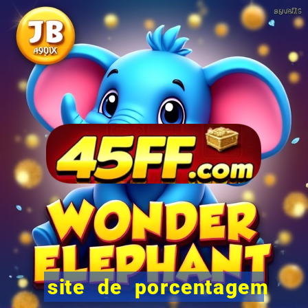site de porcentagem slots pg